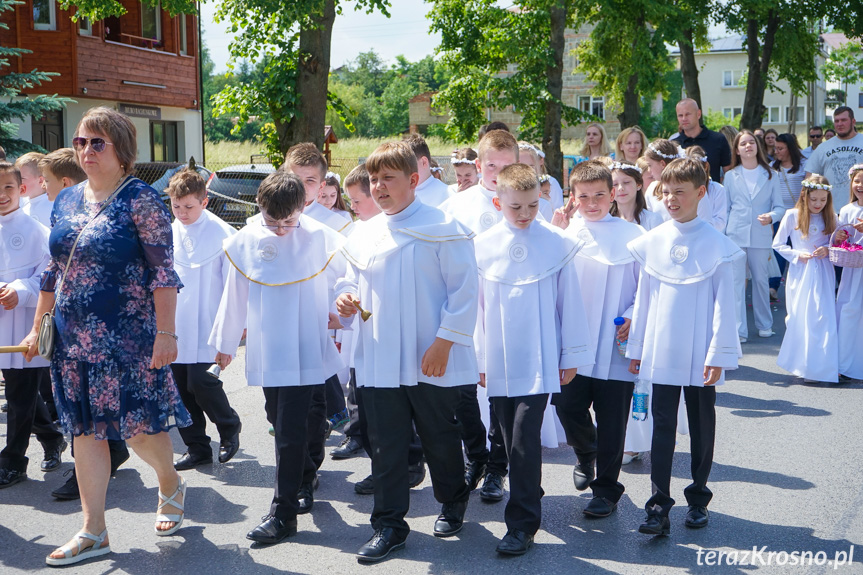 Procesja Bożego Ciała w Zręcinie