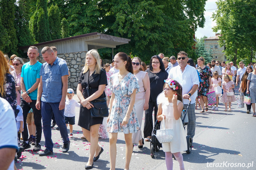 Procesja Bożego Ciała w Zręcinie