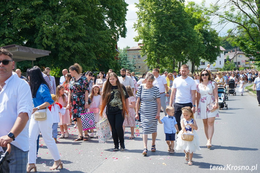 Procesja Bożego Ciała w Zręcinie