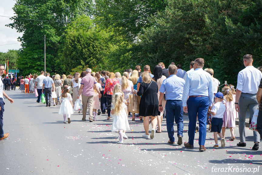 Procesja Bożego Ciała w Zręcinie