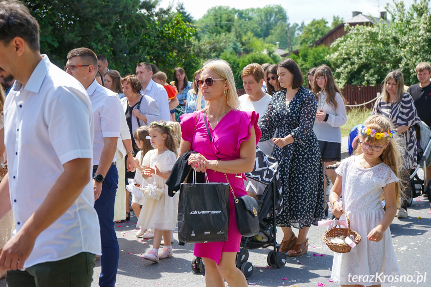 Procesja Bożego Ciała w Zręcinie