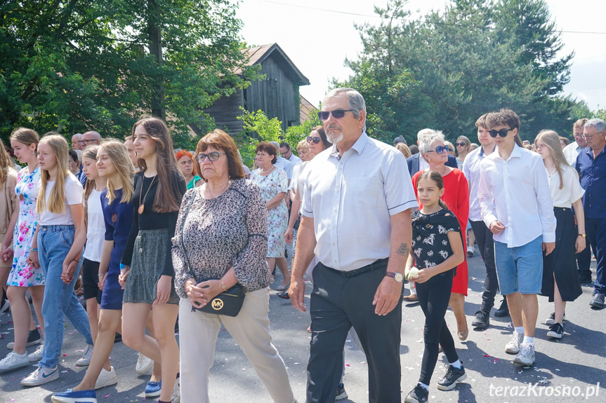 Procesja Bożego Ciała w Zręcinie