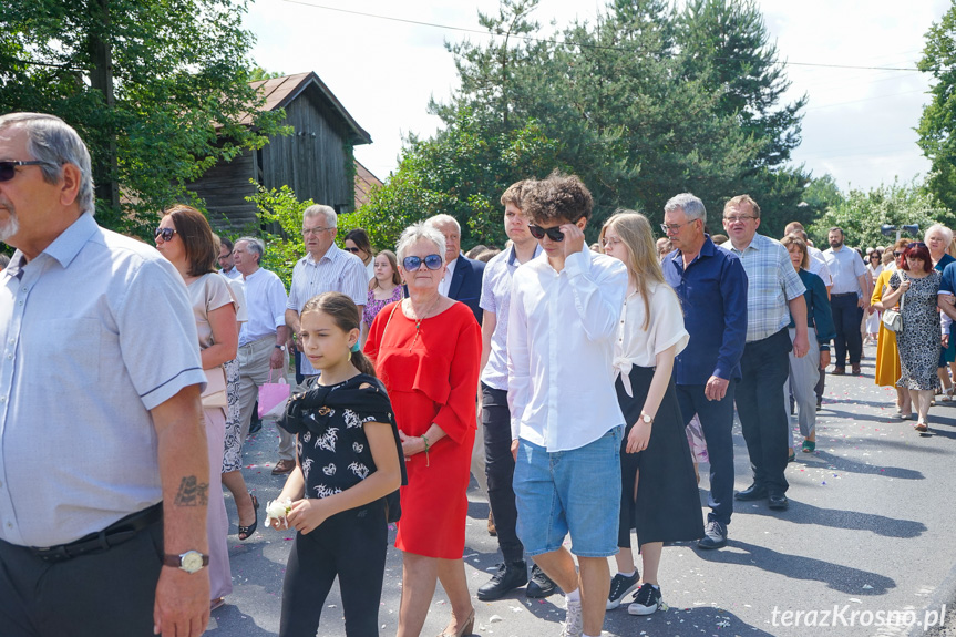 Procesja Bożego Ciała w Zręcinie