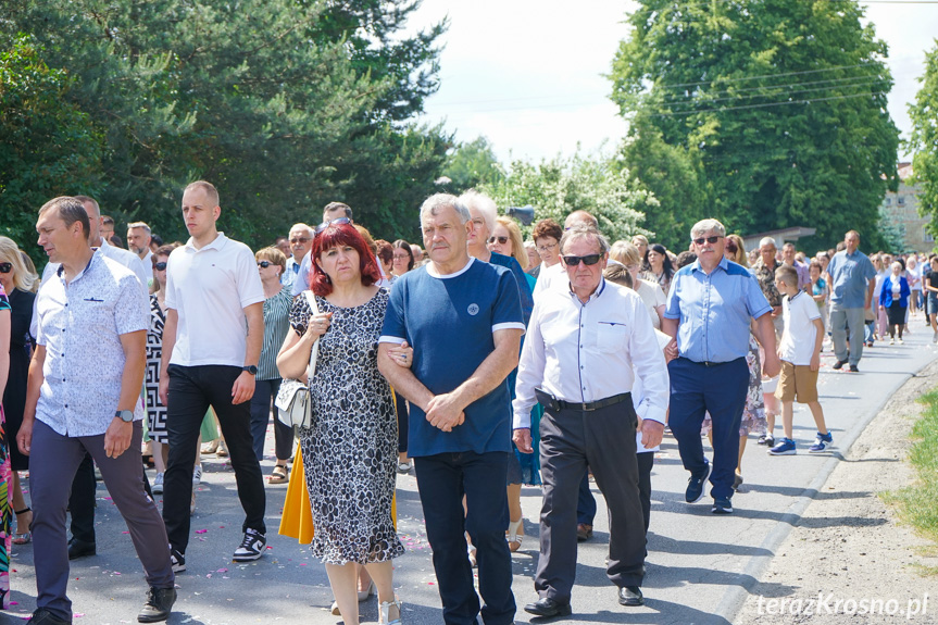 Procesja Bożego Ciała w Zręcinie