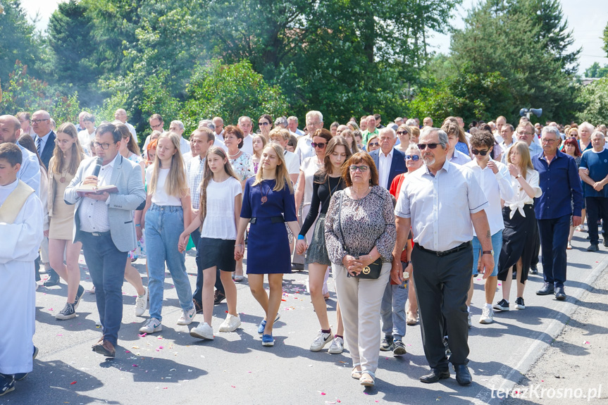 Procesja Bożego Ciała w Zręcinie