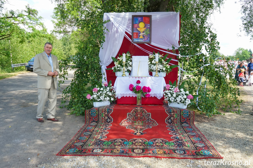 Procesja Bożego Ciała w Zręcinie