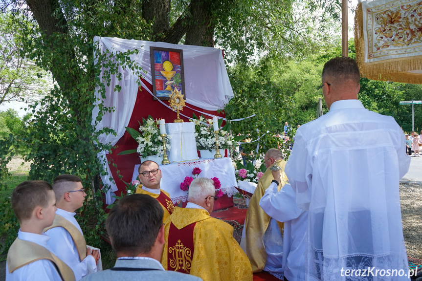 Procesja Bożego Ciała w Zręcinie