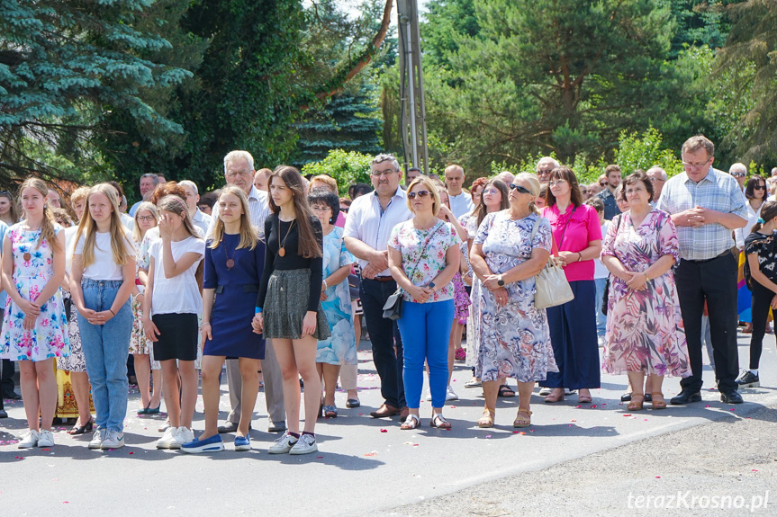 Procesja Bożego Ciała w Zręcinie