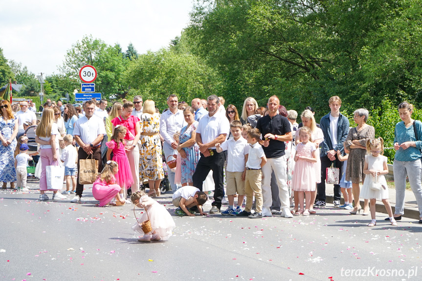 Procesja Bożego Ciała w Zręcinie