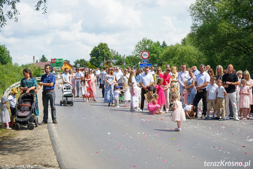 Procesja Bożego Ciała w Zręcinie