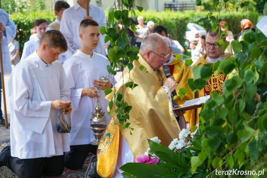 Procesja Bożego Ciała w Zręcinie