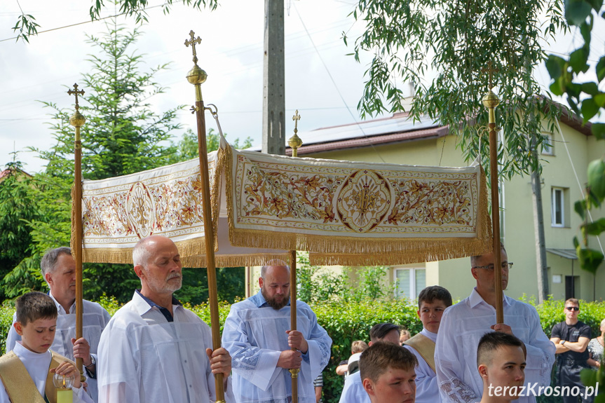 Procesja Bożego Ciała w Zręcinie