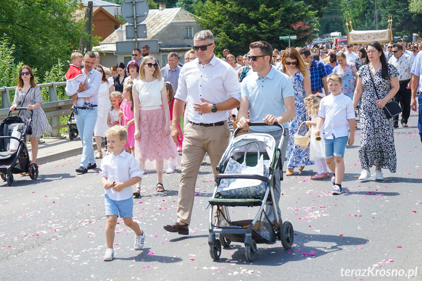 Procesja Bożego Ciała w Zręcinie