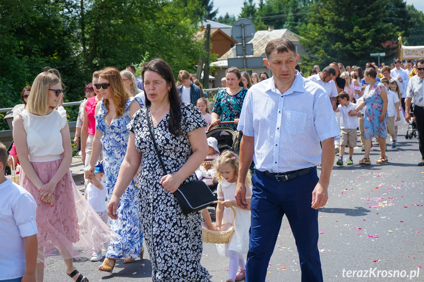 Procesja Bożego Ciała w Zręcinie