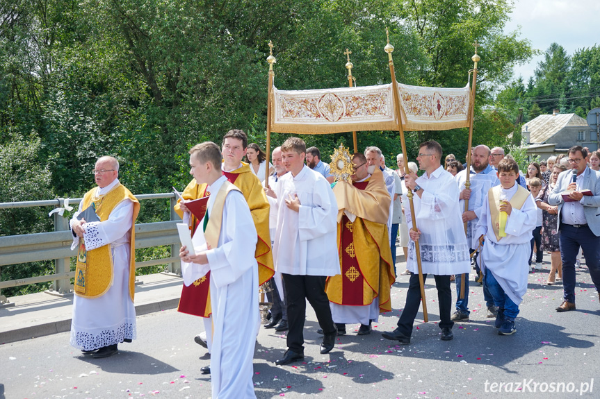 Procesja Bożego Ciała w Zręcinie