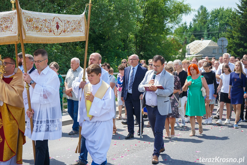 Procesja Bożego Ciała w Zręcinie