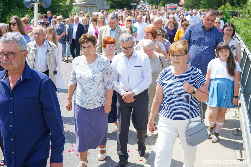 Procesja Bożego Ciała w Zręcinie