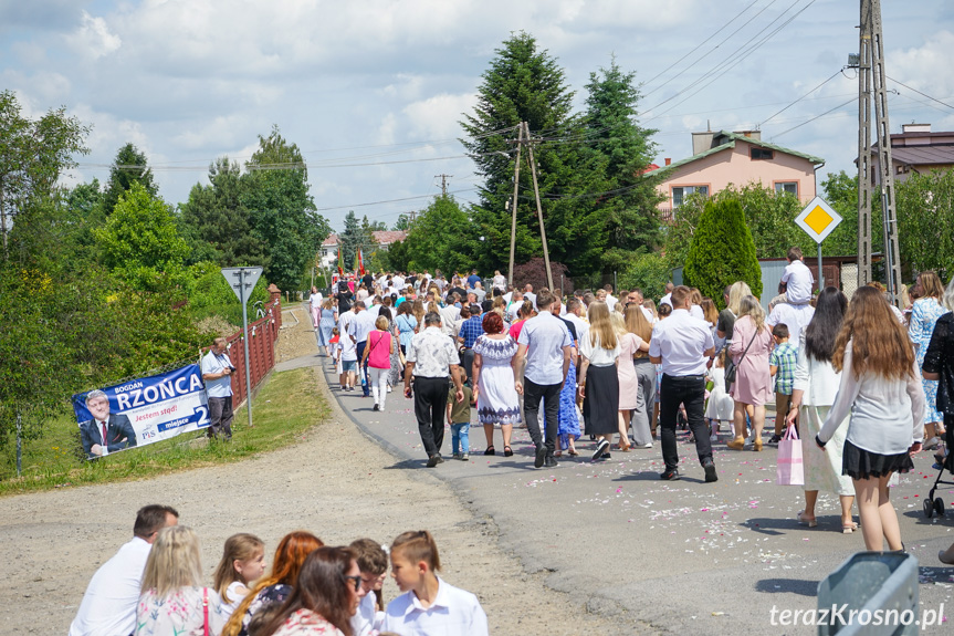 Procesja Bożego Ciała w Zręcinie