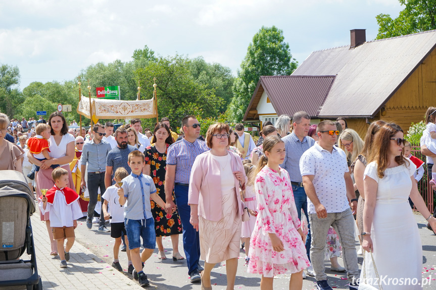 Procesja Bożego Ciała w Zręcinie