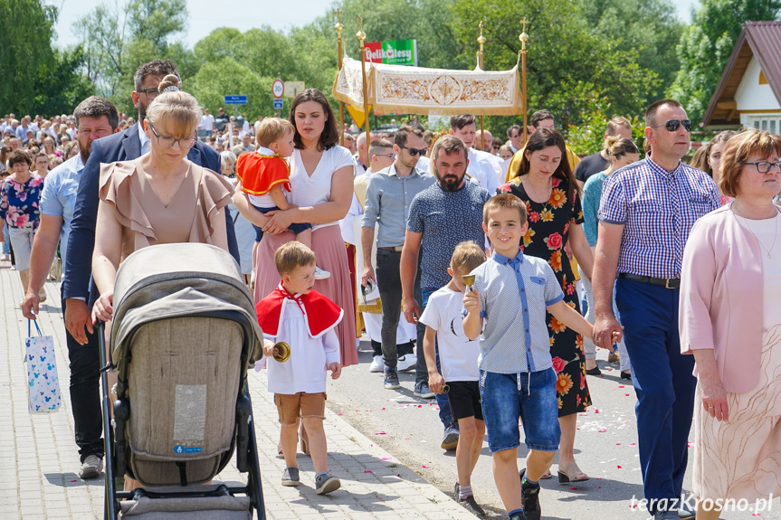 Procesja Bożego Ciała w Zręcinie