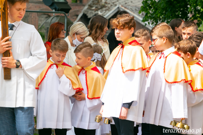 Procesja Bożego Ciała w Zręcinie