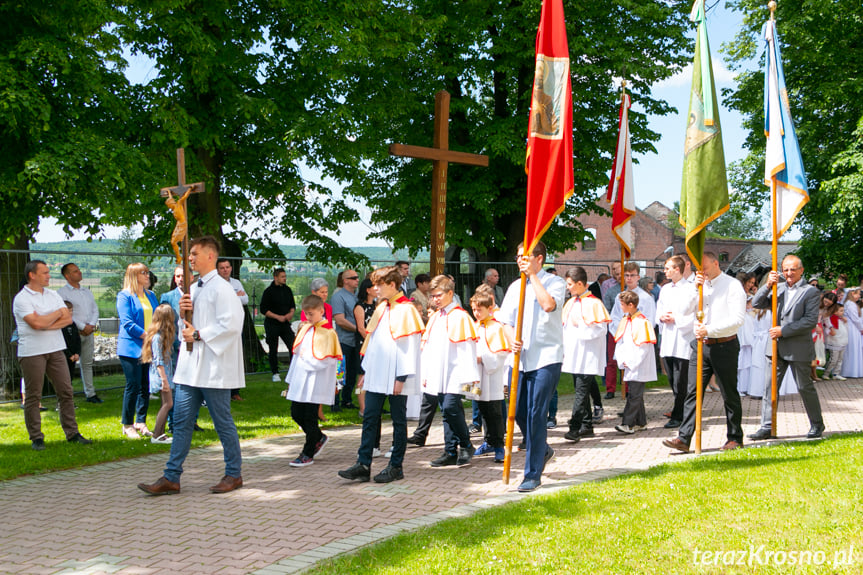 Procesja Bożego Ciała w Zręcinie