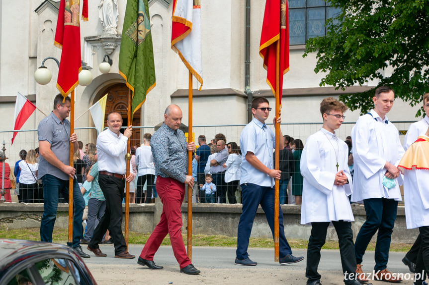 Procesja Bożego Ciała w Zręcinie