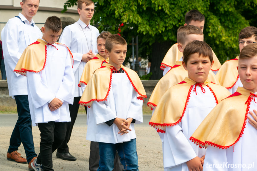 Procesja Bożego Ciała w Zręcinie