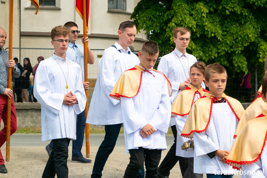 Procesja Bożego Ciała w Zręcinie