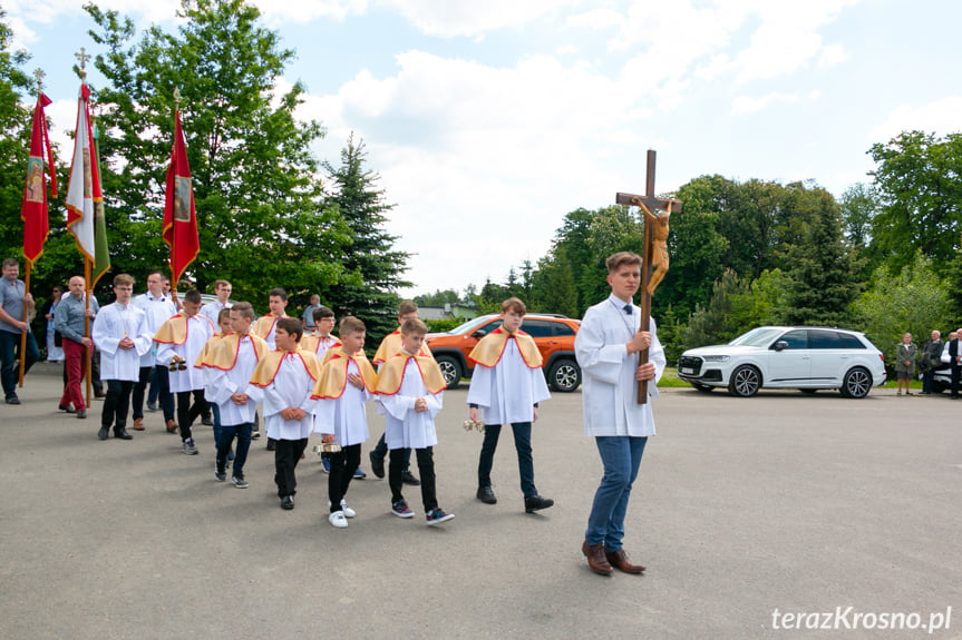 Procesja Bożego Ciała w Zręcinie