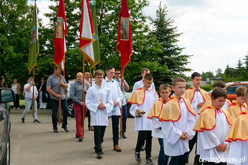 Procesja Bożego Ciała w Zręcinie