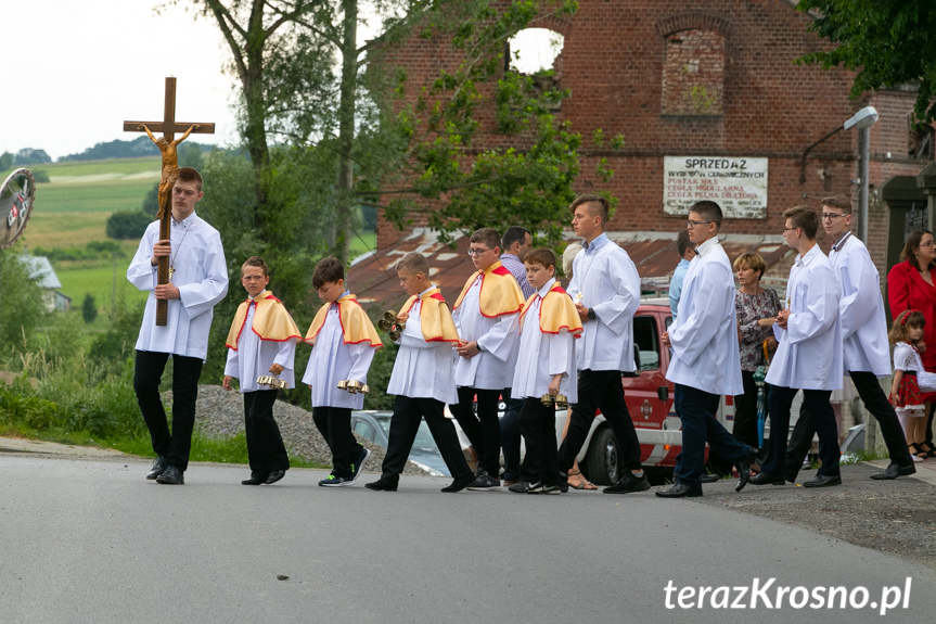 Procesja Bożego Ciała w Zręcinie