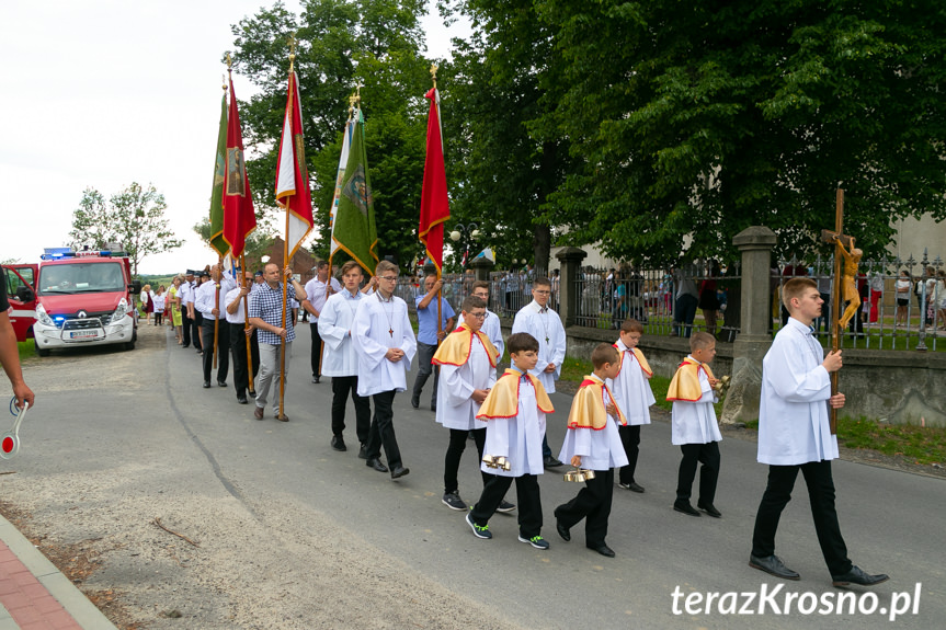 Procesja Bożego Ciała w Zręcinie