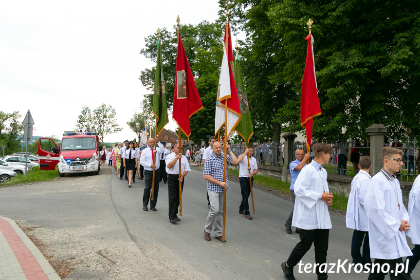 Procesja Bożego Ciała w Zręcinie