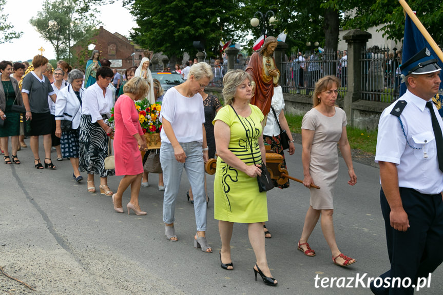 Procesja Bożego Ciała w Zręcinie