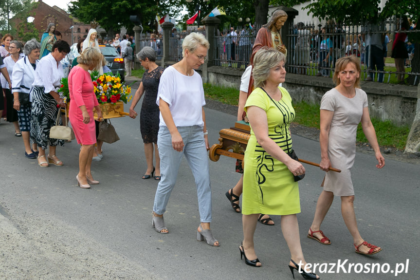 Procesja Bożego Ciała w Zręcinie