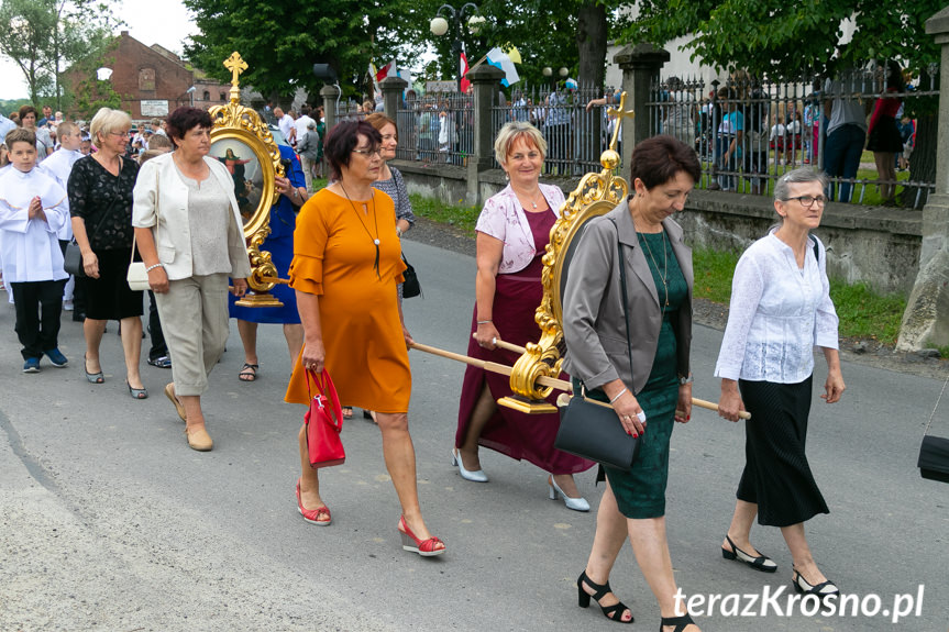 Procesja Bożego Ciała w Zręcinie