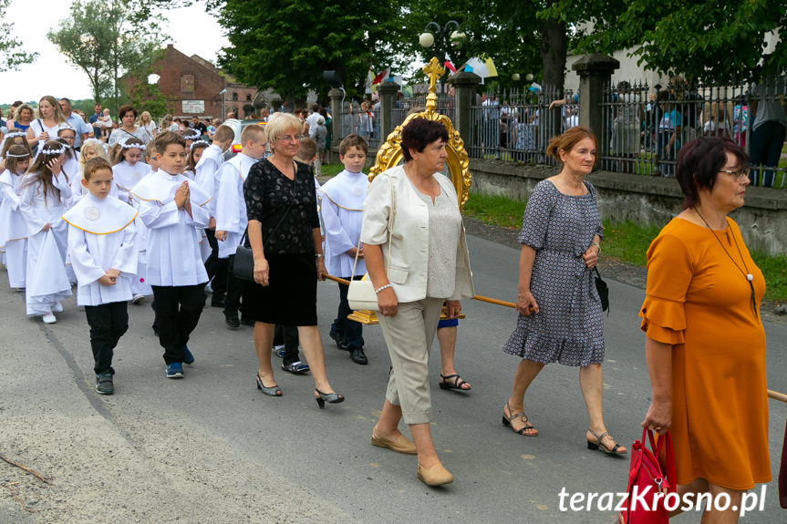 Procesja Bożego Ciała w Zręcinie