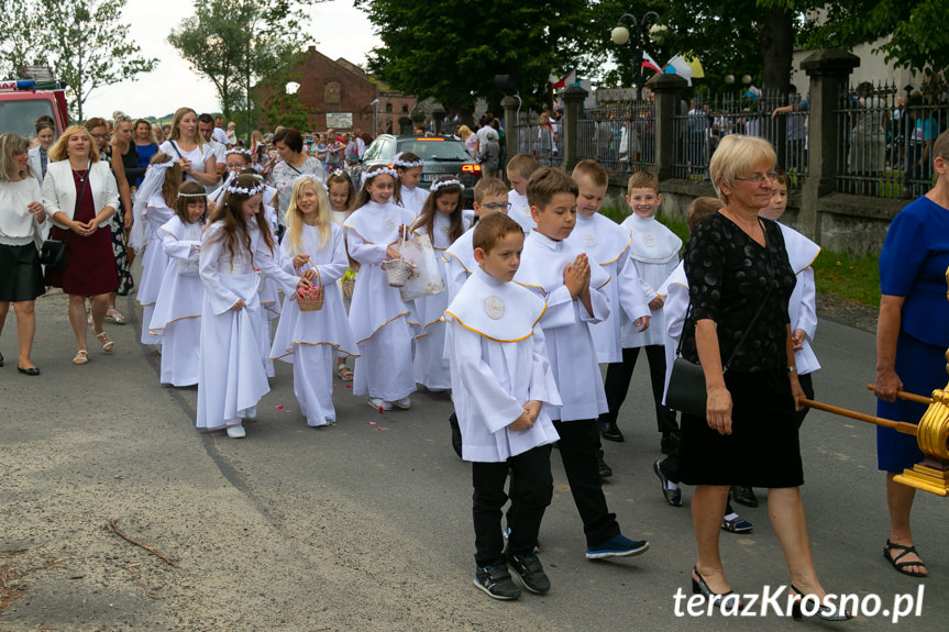 Procesja Bożego Ciała w Zręcinie