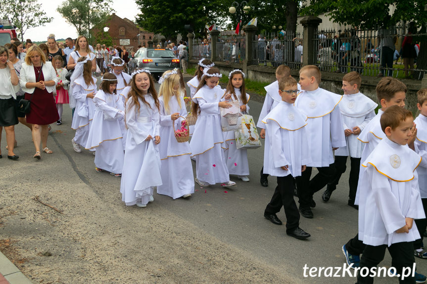 Procesja Bożego Ciała w Zręcinie