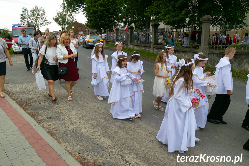 Procesja Bożego Ciała w Zręcinie