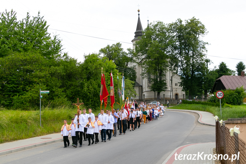 Procesja Bożego Ciała w Zręcinie