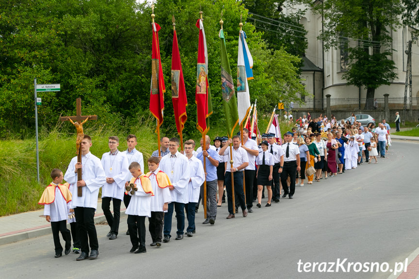 Procesja Bożego Ciała w Zręcinie