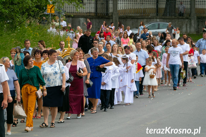 Procesja Bożego Ciała w Zręcinie