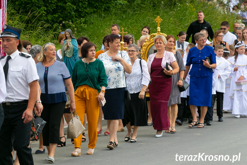 Procesja Bożego Ciała w Zręcinie