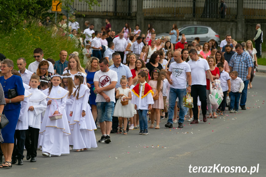 Procesja Bożego Ciała w Zręcinie