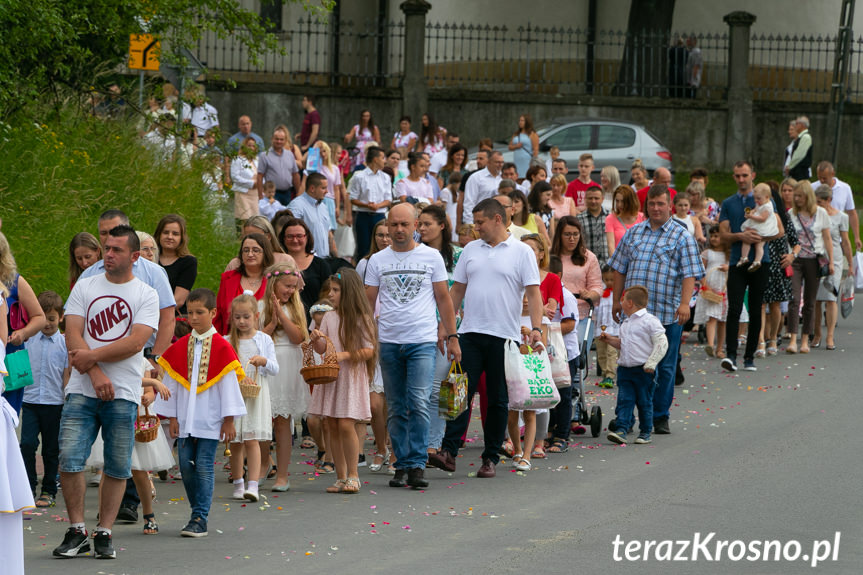 Procesja Bożego Ciała w Zręcinie