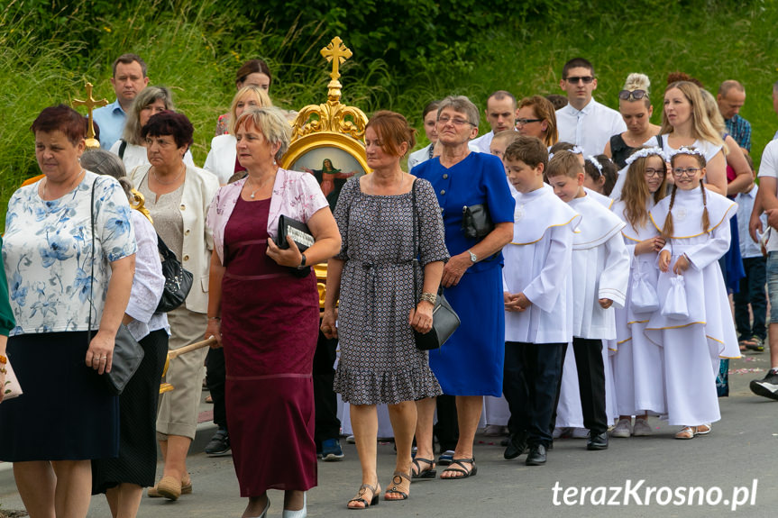 Procesja Bożego Ciała w Zręcinie