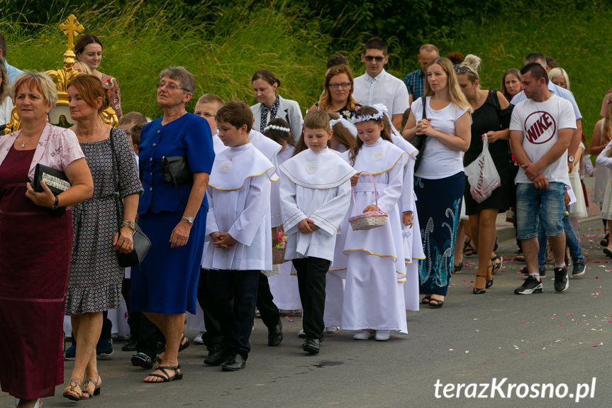 Procesja Bożego Ciała w Zręcinie