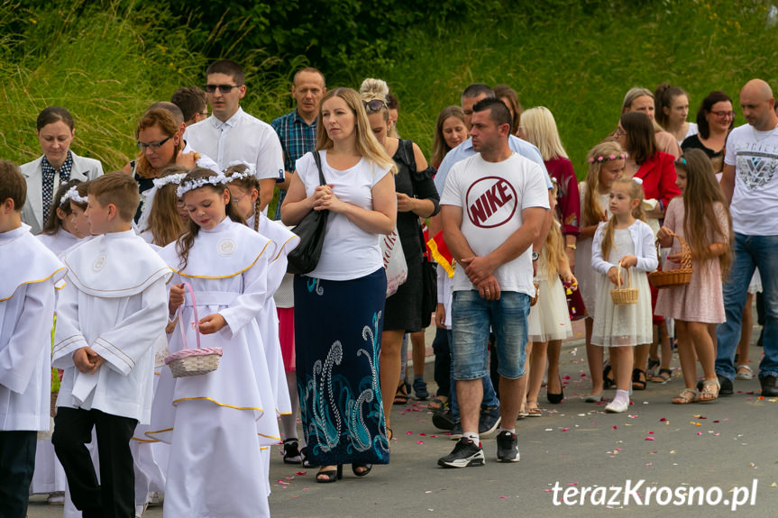 Procesja Bożego Ciała w Zręcinie